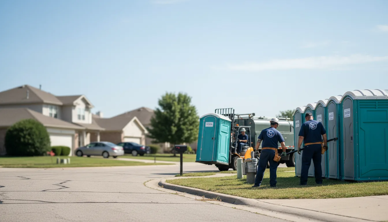 Porta Potty Rental in Livingston, NJ near me